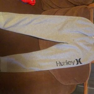 im selling my hurley jogging suit because it is getting to little for me .